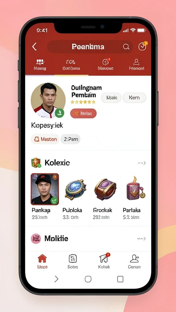 Karakter utama dengan kemampuan unik dalam aksi.