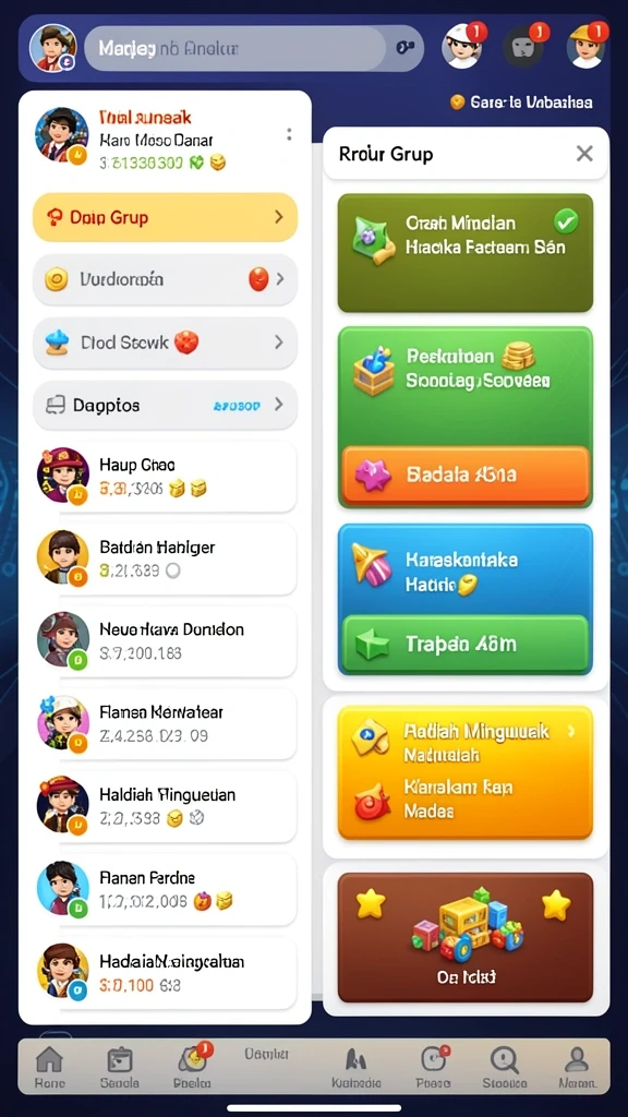 Sistem reward yang mengasyikkan untuk pemain.