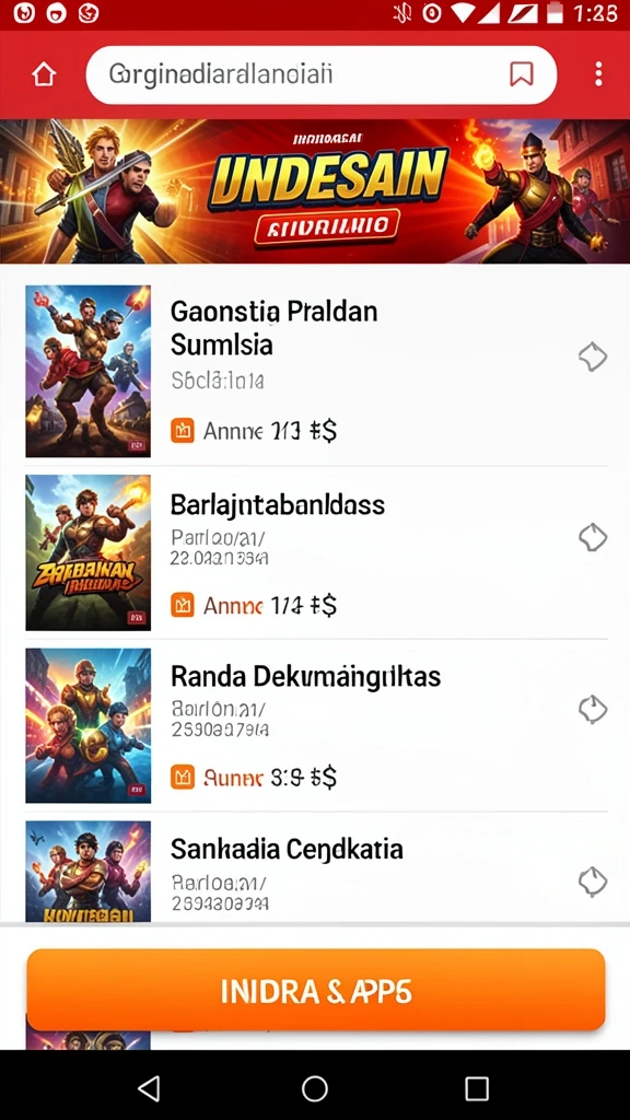 Leaderboard yang memacu kompetisi antar pemain.