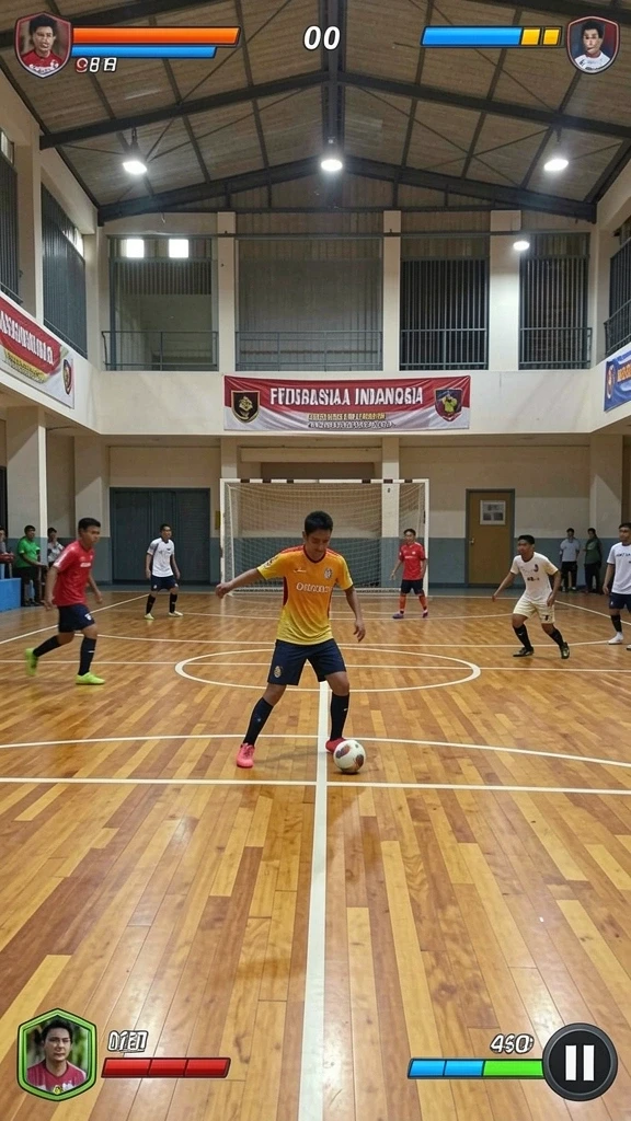 Tampilan awal yang menarik dan mudah dipahami.