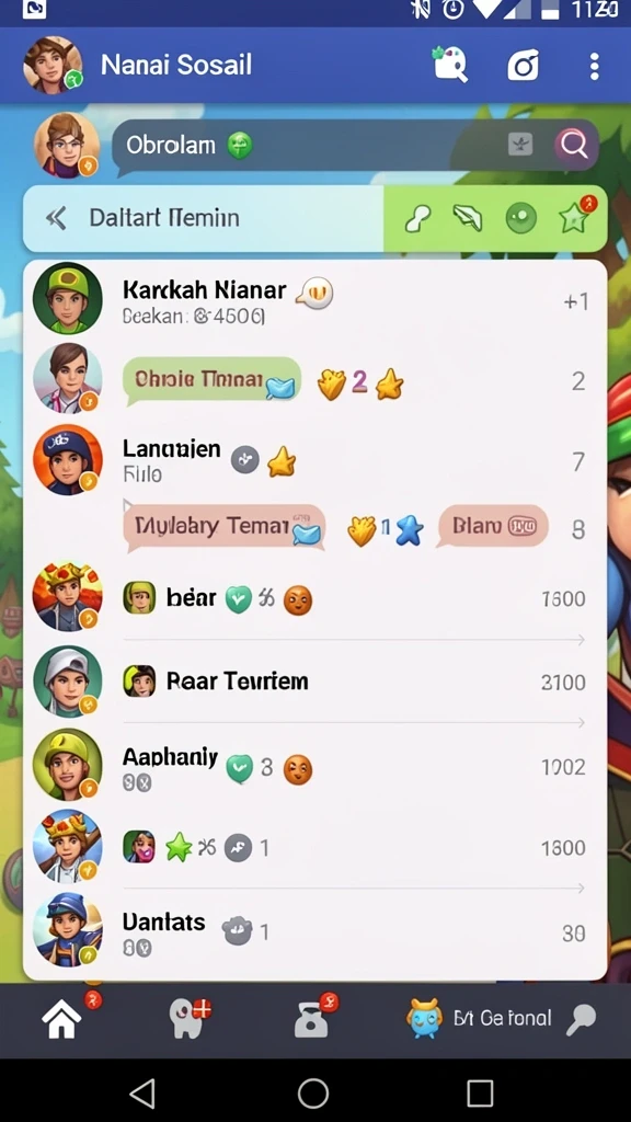Tangkapan layar menunjukkan karakter utama dalam aksi.