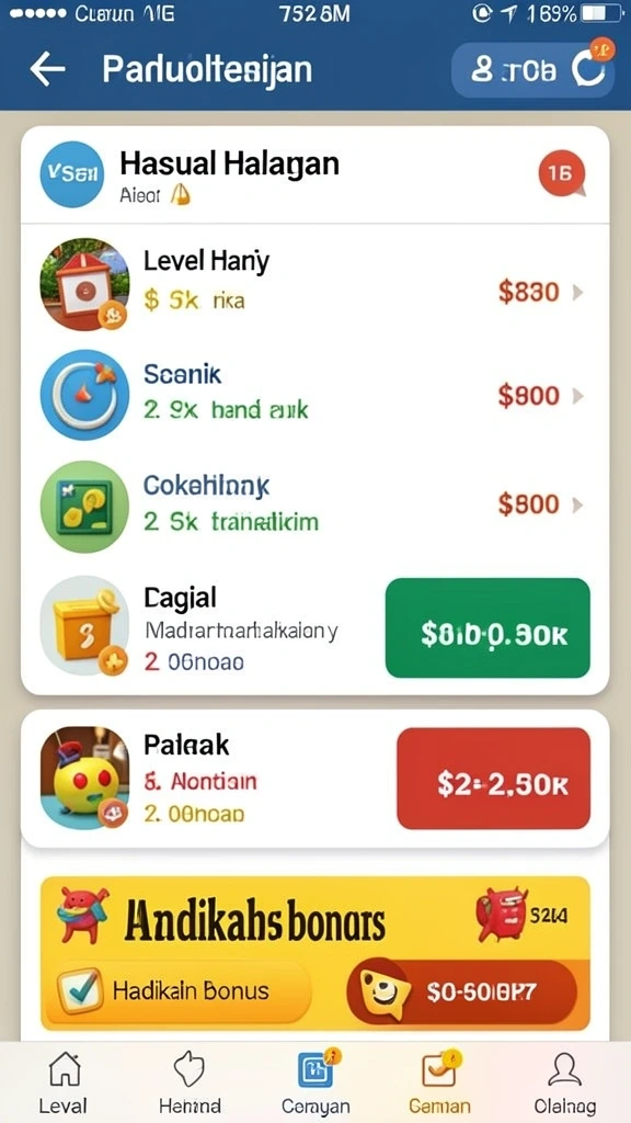 Tampilan antarmuka modern dan mudah digunakan.