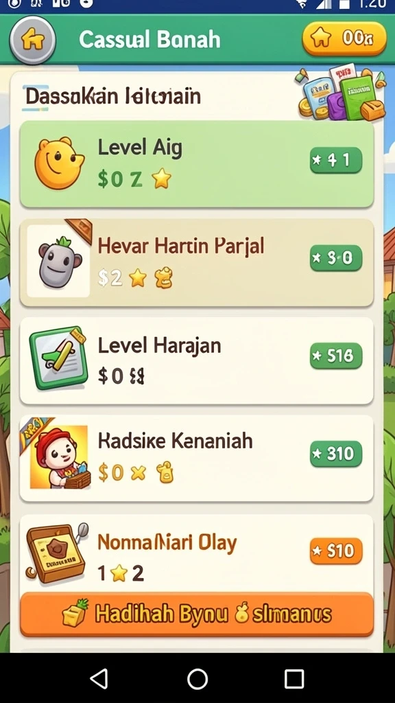 Beragam pilihan permainan slot yang menarik.