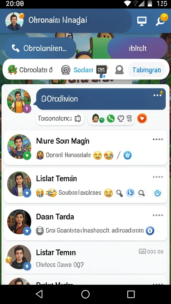Tampilan menu utama GADAITOTO yang menarik dan mudah digunakan.