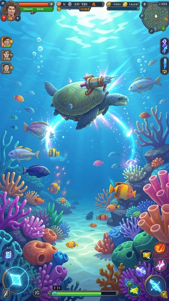 Game level penuh tantangan dan strategi.