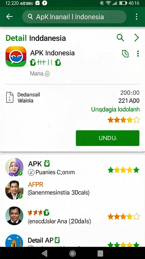 Tampilan antarmuka yang intuitif dan menarik.