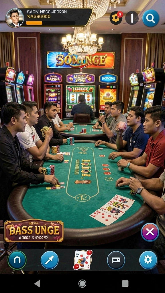Screenshot menampilkan variasi tema mesin slot yang beragam.