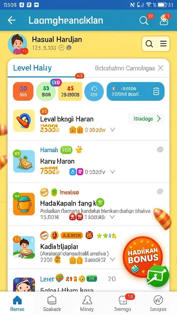 Beragam pilihan permainan slot dengan tema menarik.