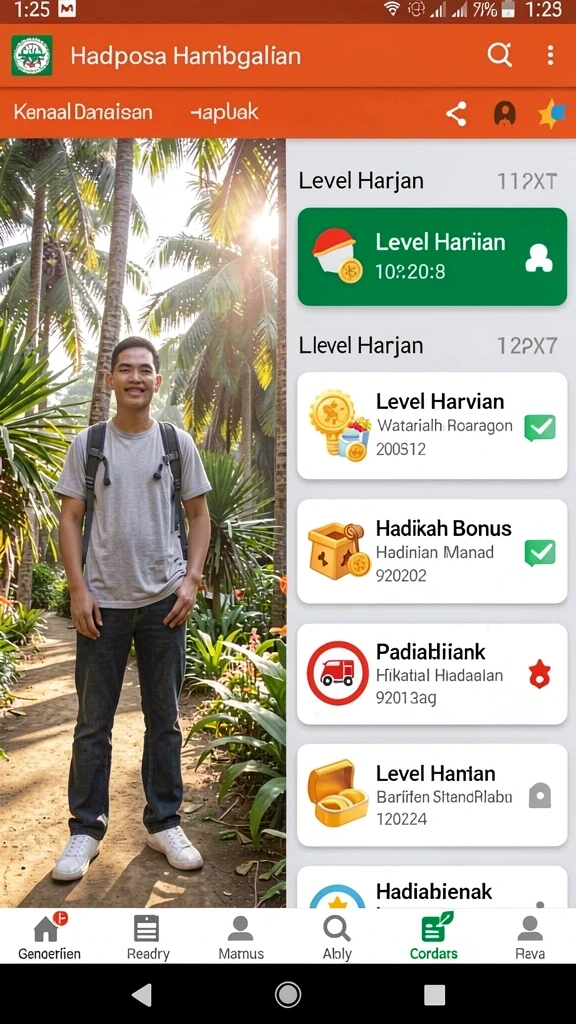 Tampilan antarmuka yang ramah pengguna.