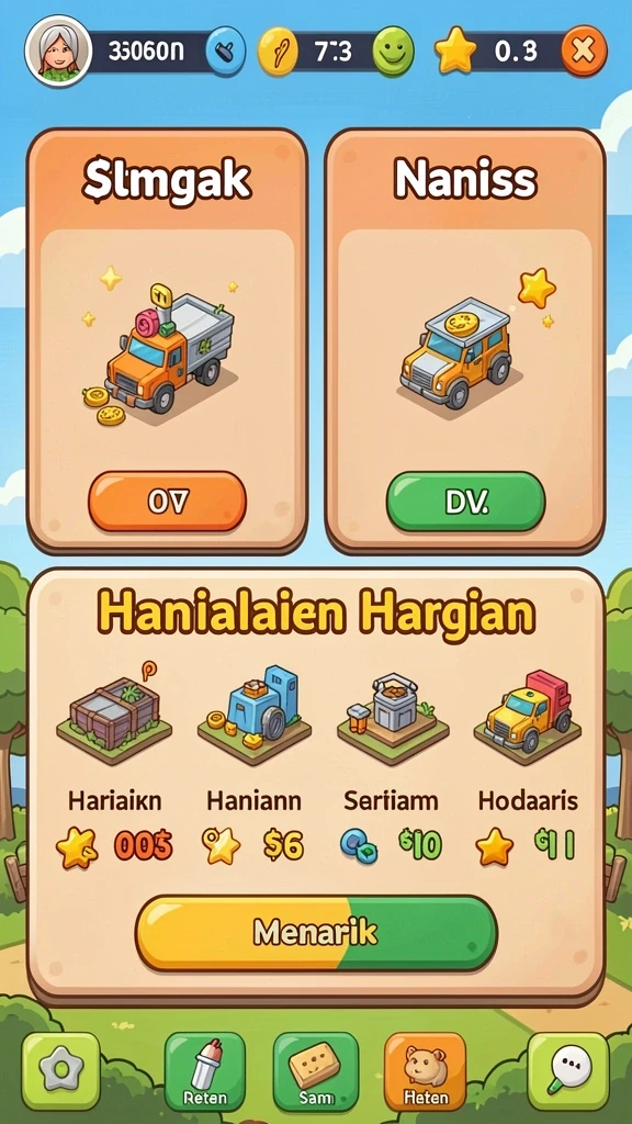 Tampilan antarmuka yang intuitif dan user-friendly.