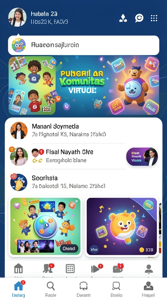 Fitur turnamen mingguan yang seru dan kompetitif.