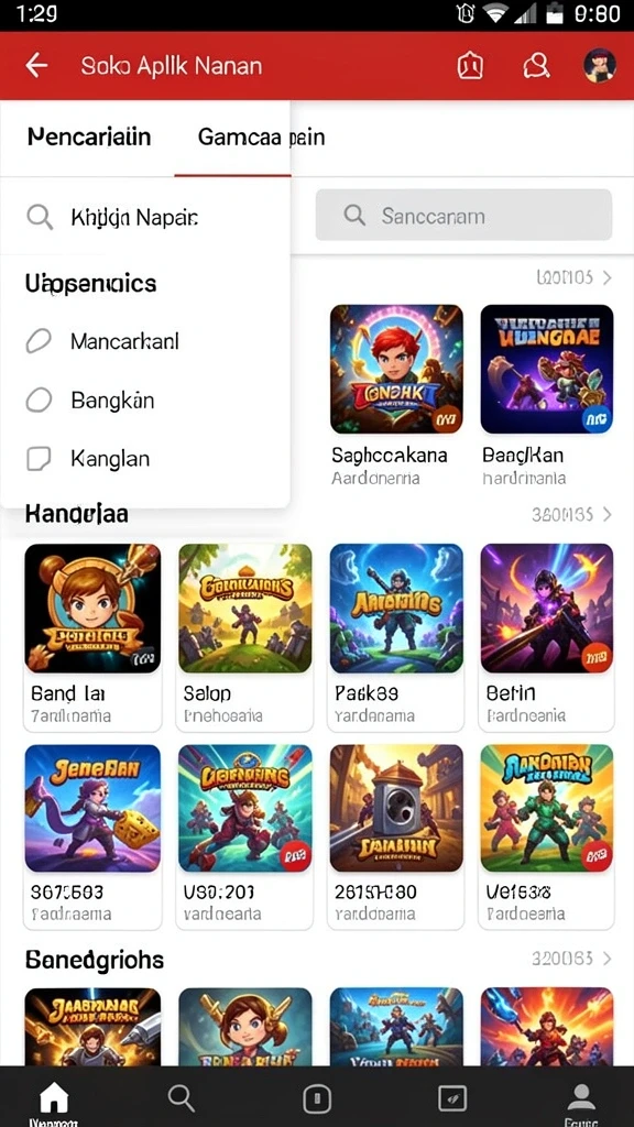 Momen seru saat bermain bersama teman-teman.