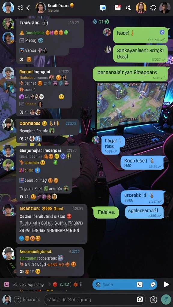 Grafik yang menawan membuat pengalaman bermain semakin seru.