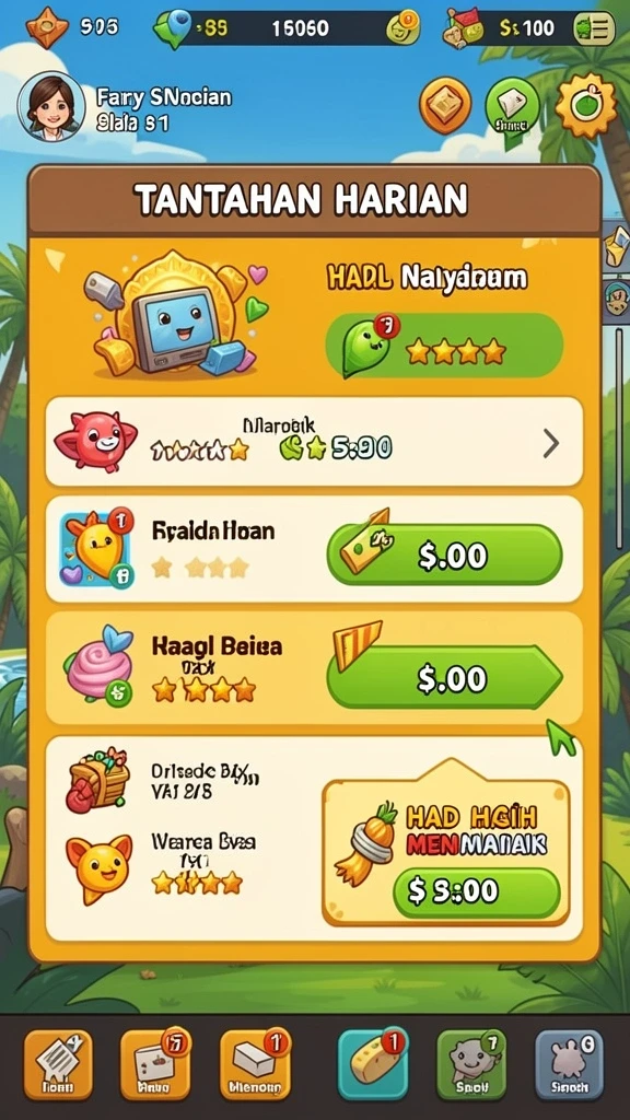 Fitur penciptaan lagu untuk mengekspresikan kreativitas Anda.