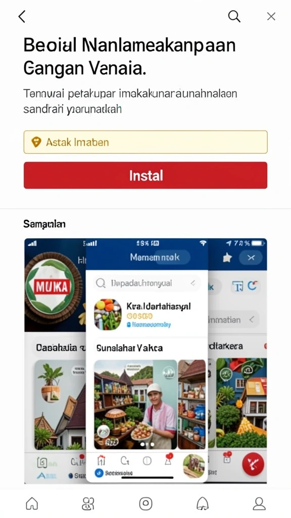 Fitur interaksi sosial yang memungkinkan pemain berkenalan satu sama lain.