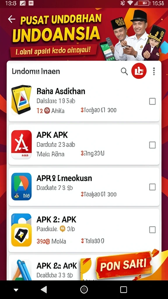 Tampilan antarmuka yang user-friendly.