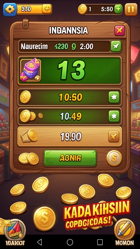 Sistem hadiah yang memberikan insentif kepada pemain.