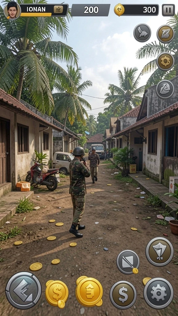 Karakter yang dapat disesuaikan sesuai preferensi.