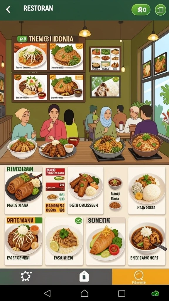 Tampilan antarmuka yang sederhana dan mudah digunakan.