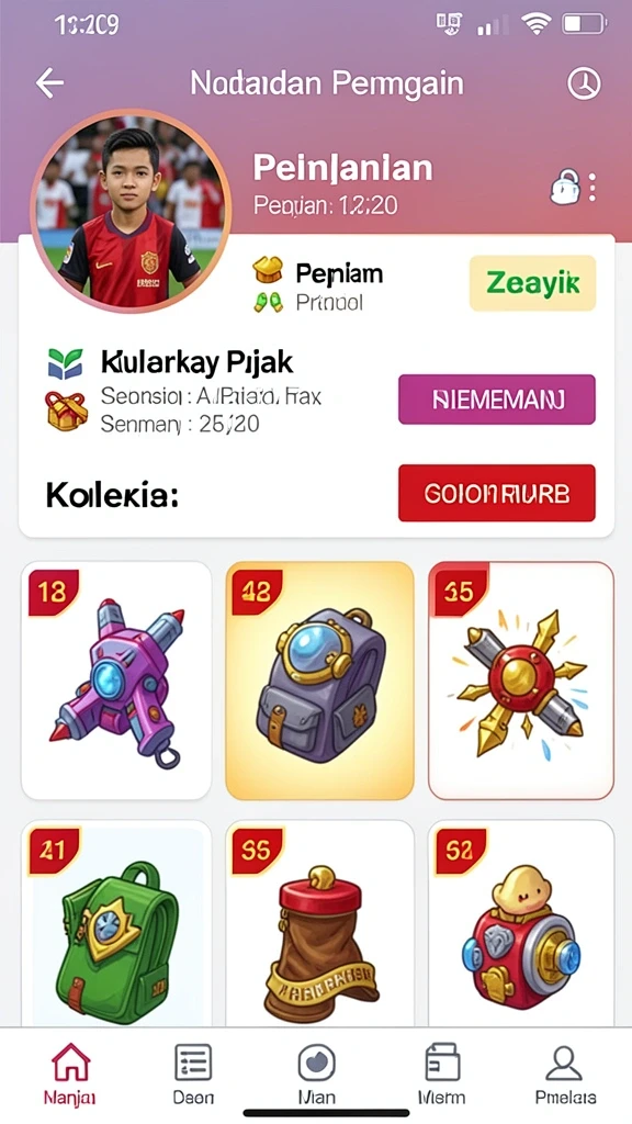 Grafis yang memukau dan detail yang menawan.