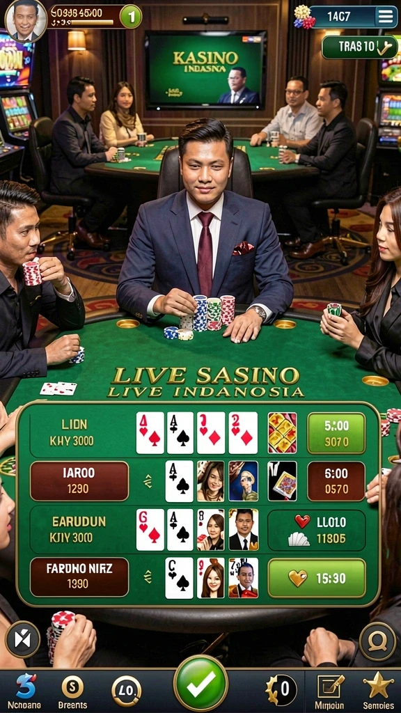 Tampilan menarik saat memulai permainan.
