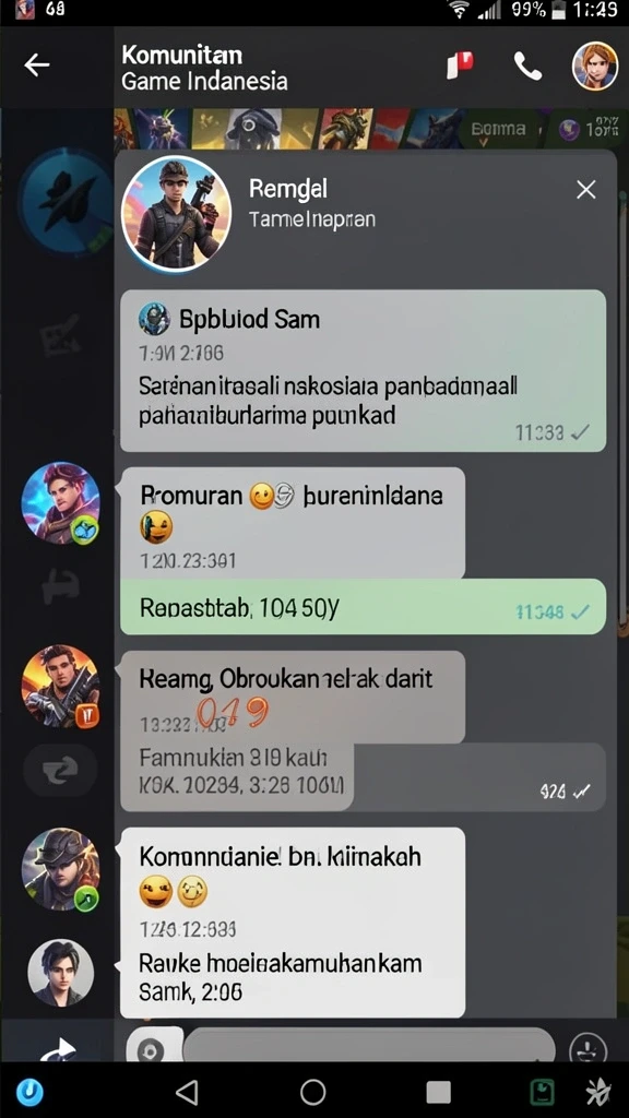Tampilan antarmuka yang intuitif dan menarik.
