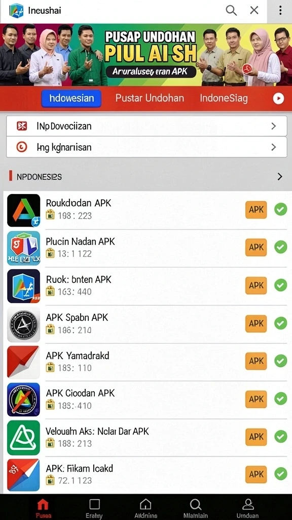 Leaderboard yang memperlihatkan posisi pemain dengan jelas.