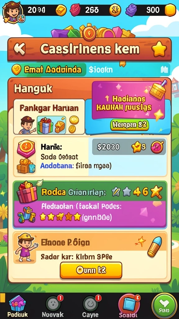 Tampilan antarmuka yang ramah pengguna.